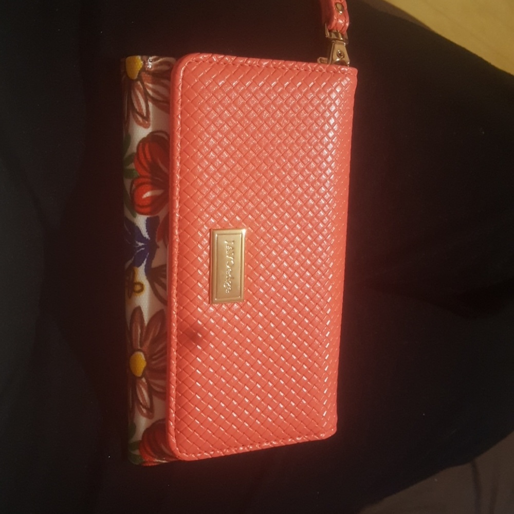 Javoedge bright floral wallet